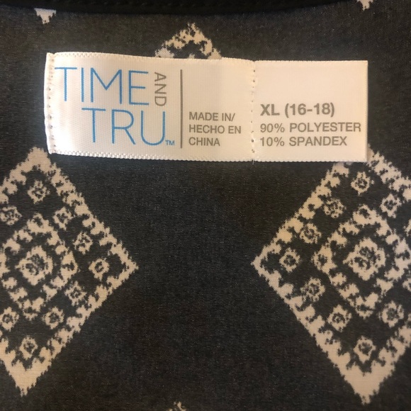 Time and Tru Knit Tank Top Women’s Size XL 16-18 - Picture 6 of 12